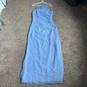 Joanie G. Formal Dress with Scarf/Shawl, Size 8, Periwinkle